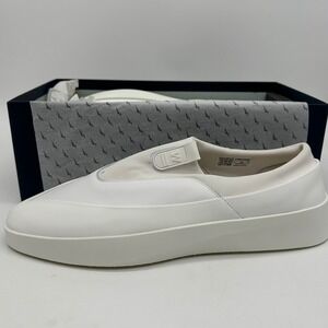 Wolf Shepherd Cruise Shoes Slip On Unisex Mens 12 Womens 13.5 White Casual NEW